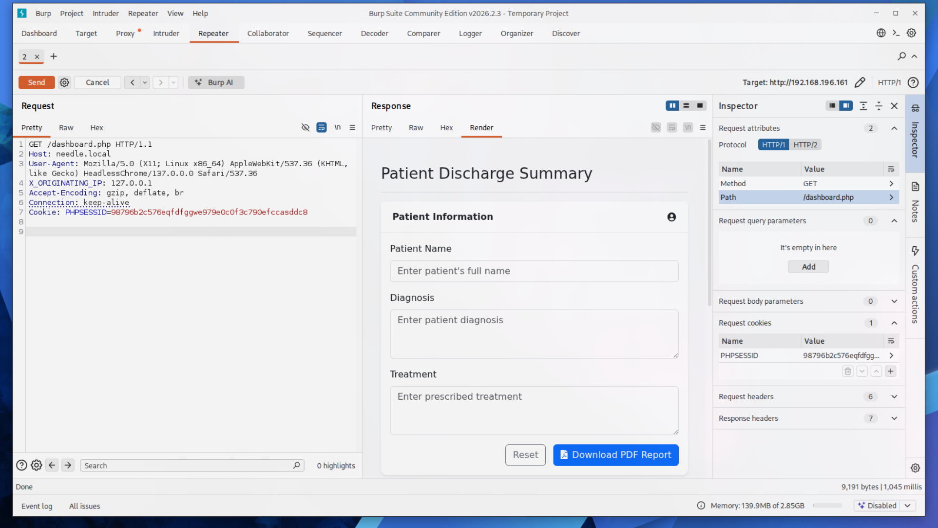 dashboard.php accessed